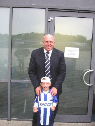 Dieter Hoene&szlig; und Marcel